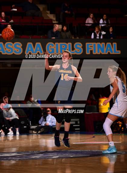 Thumbnail 1 in Ursuline vs. Our Lady of Lourdes (Section 1 Class AA Final)  photogallery.