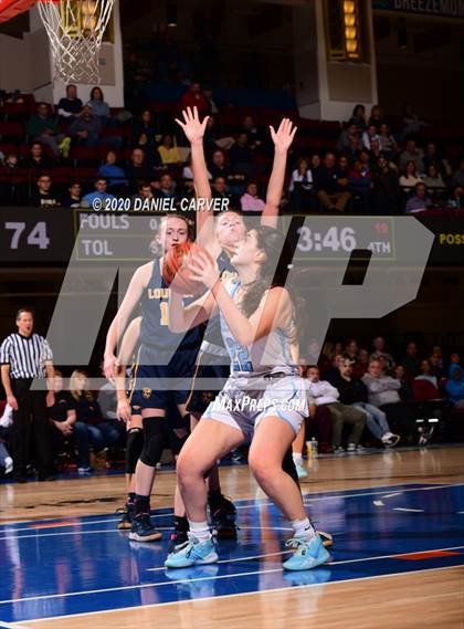 Thumbnail 1 in Ursuline vs. Our Lady of Lourdes (Section 1 Class AA Final)  photogallery.
