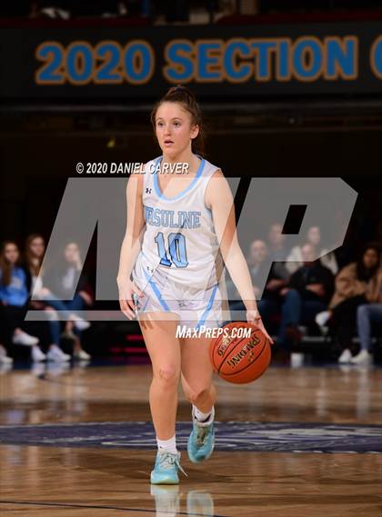 Thumbnail 1 in Ursuline vs. Our Lady of Lourdes (Section 1 Class AA Final)  photogallery.