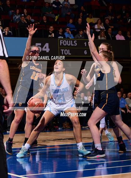 Thumbnail 3 in Ursuline vs. Our Lady of Lourdes (Section 1 Class AA Final)  photogallery.