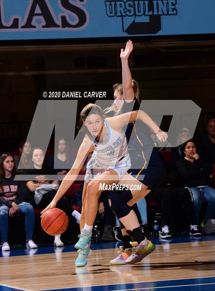 Thumbnail 1 in Ursuline vs. Our Lady of Lourdes (Section 1 Class AA Final)  photogallery.