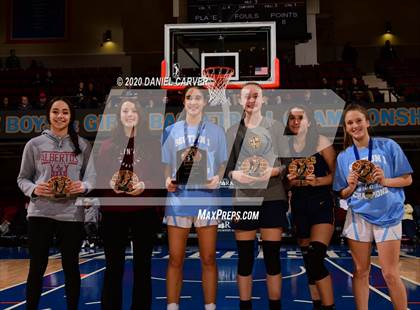 Thumbnail 2 in Ursuline vs. Our Lady of Lourdes (Section 1 Class AA Final)  photogallery.
