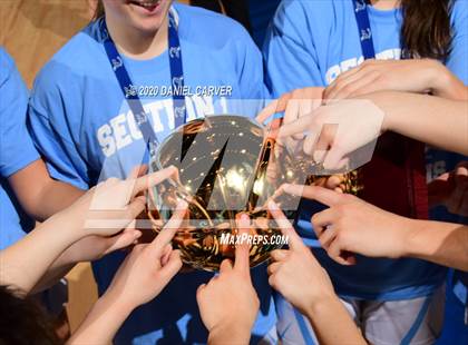 Thumbnail 1 in Ursuline vs. Our Lady of Lourdes (Section 1 Class AA Final)  photogallery.