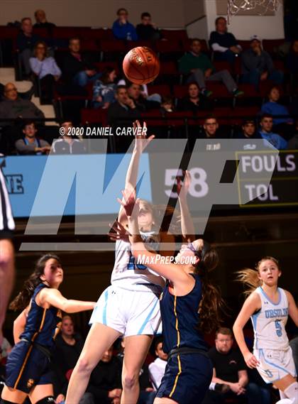 Thumbnail 2 in Ursuline vs. Our Lady of Lourdes (Section 1 Class AA Final)  photogallery.
