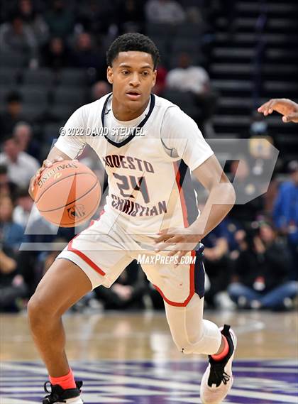 Thumbnail 2 in Centennial vs. Modesto Christian (CIF State Open Div. Final) photogallery.