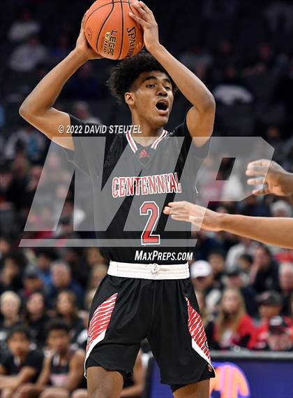 Thumbnail 2 in Centennial vs. Modesto Christian (CIF State Open Div. Final) photogallery.