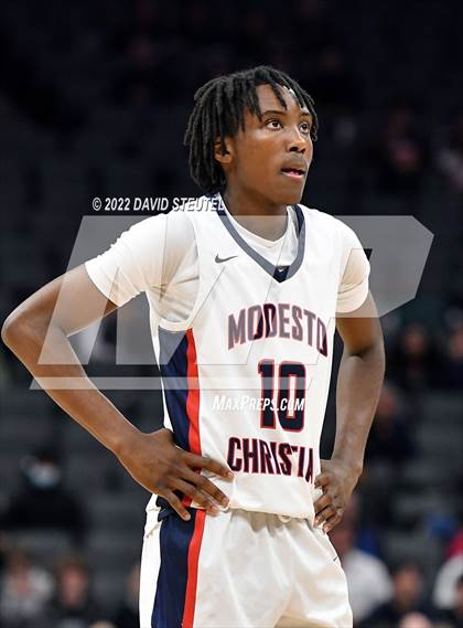 Thumbnail 3 in Centennial vs. Modesto Christian (CIF State Open Div. Final) photogallery.