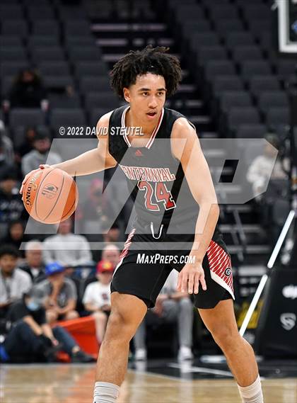 Thumbnail 3 in Centennial vs. Modesto Christian (CIF State Open Div. Final) photogallery.