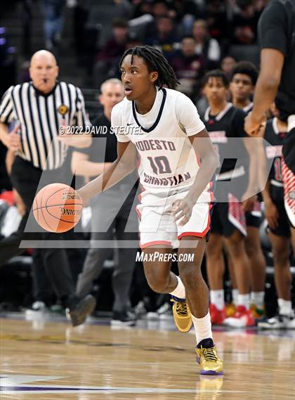 Thumbnail 2 in Centennial vs. Modesto Christian (CIF State Open Div. Final) photogallery.