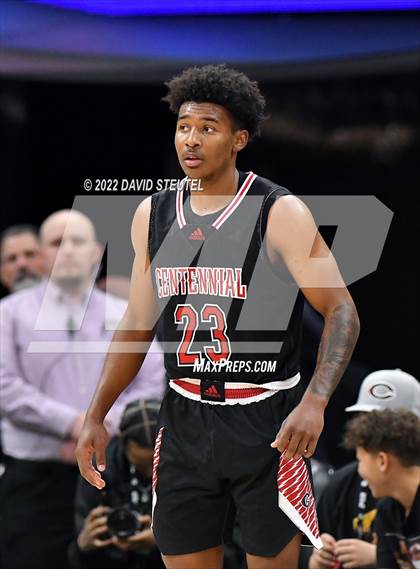 Thumbnail 3 in Centennial vs. Modesto Christian (CIF State Open Div. Final) photogallery.