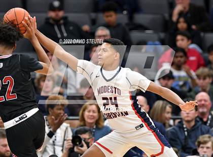 Thumbnail 2 in Centennial vs. Modesto Christian (CIF State Open Div. Final) photogallery.