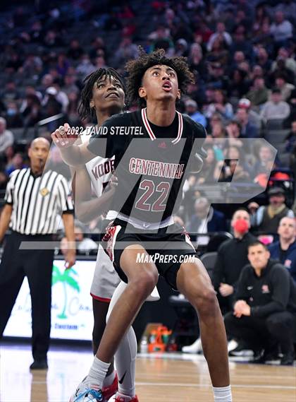 Thumbnail 3 in Centennial vs. Modesto Christian (CIF State Open Div. Final) photogallery.