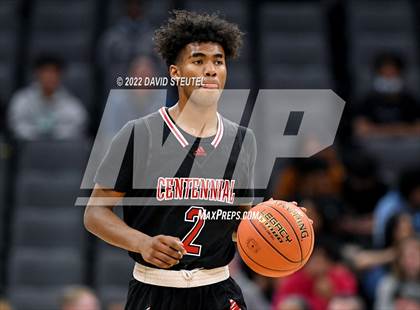 Thumbnail 2 in Centennial vs. Modesto Christian (CIF State Open Div. Final) photogallery.