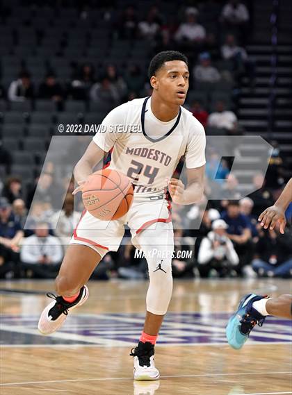 Thumbnail 3 in Centennial vs. Modesto Christian (CIF State Open Div. Final) photogallery.