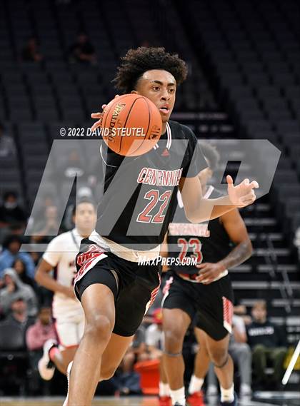 Thumbnail 1 in Centennial vs. Modesto Christian (CIF State Open Div. Final) photogallery.