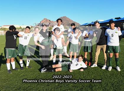 Thumbnail 2 in Phoenix Country Day vs. Phoenix Christian (Senior Night) photogallery.