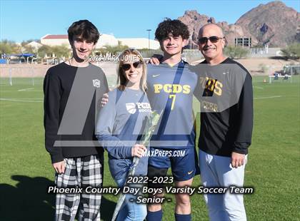 Thumbnail 3 in Phoenix Country Day vs. Phoenix Christian (Senior Night) photogallery.