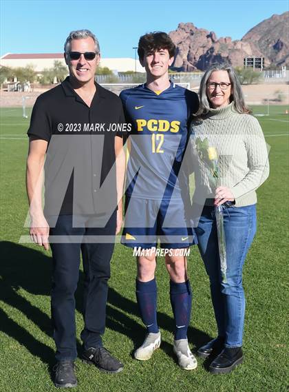 Thumbnail 3 in Phoenix Country Day vs. Phoenix Christian (Senior Night) photogallery.