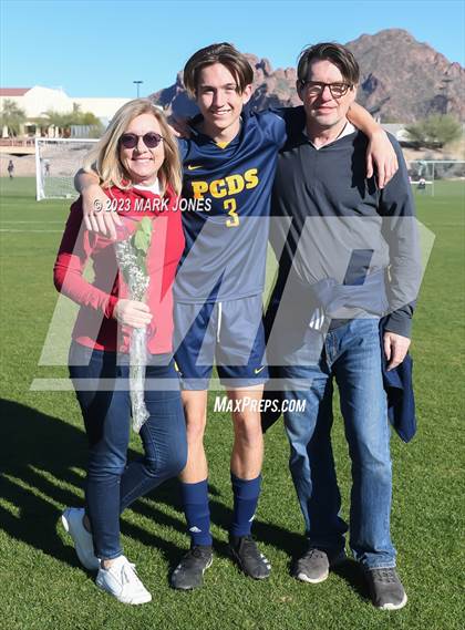 Thumbnail 2 in Phoenix Country Day vs. Phoenix Christian (Senior Night) photogallery.