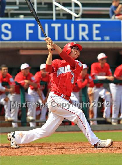 Thumbnail 3 in Harvard-Westlake vs. Mater Dei (National High School Invitational) photogallery.