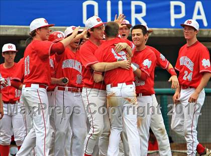 Thumbnail 3 in Harvard-Westlake vs. Mater Dei (National High School Invitational) photogallery.