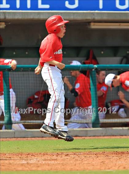 Thumbnail 1 in Harvard-Westlake vs. Mater Dei (National High School Invitational) photogallery.