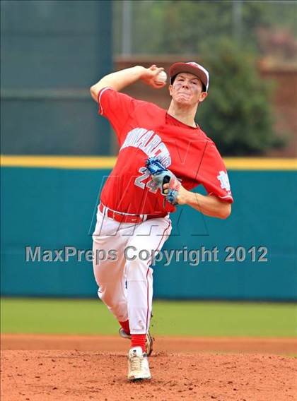 Thumbnail 3 in Harvard-Westlake vs. Mater Dei (National High School Invitational) photogallery.
