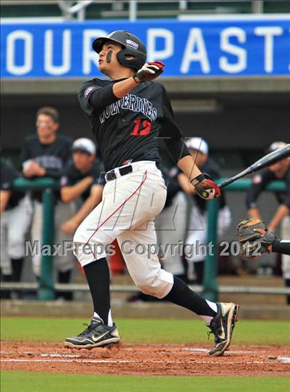 Thumbnail 3 in Harvard-Westlake vs. Mater Dei (National High School Invitational) photogallery.