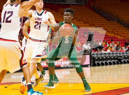 Thumbnail 3 in North Miami vs Westminster Academy (Hoophall Miami Invitational) photogallery.