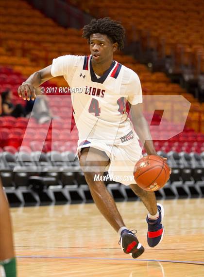 Thumbnail 1 in North Miami vs Westminster Academy (Hoophall Miami Invitational) photogallery.