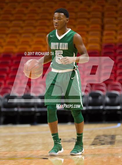 Thumbnail 1 in North Miami vs Westminster Academy (Hoophall Miami Invitational) photogallery.