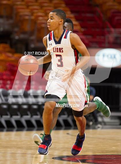 Thumbnail 2 in North Miami vs Westminster Academy (Hoophall Miami Invitational) photogallery.