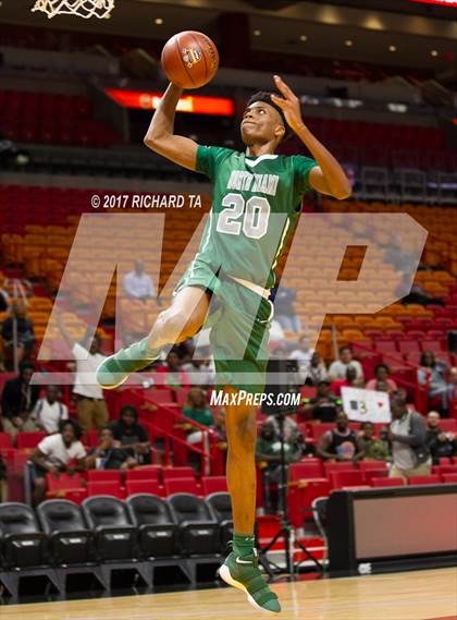 Thumbnail 2 in North Miami vs Westminster Academy (Hoophall Miami Invitational) photogallery.