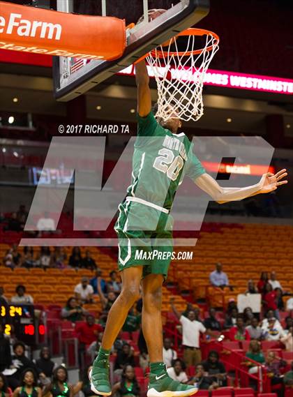 Thumbnail 2 in North Miami vs Westminster Academy (Hoophall Miami Invitational) photogallery.