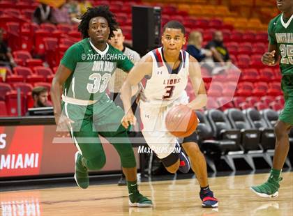 Thumbnail 2 in North Miami vs Westminster Academy (Hoophall Miami Invitational) photogallery.