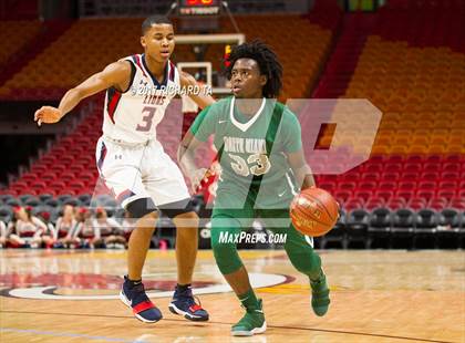 Thumbnail 2 in North Miami vs Westminster Academy (Hoophall Miami Invitational) photogallery.