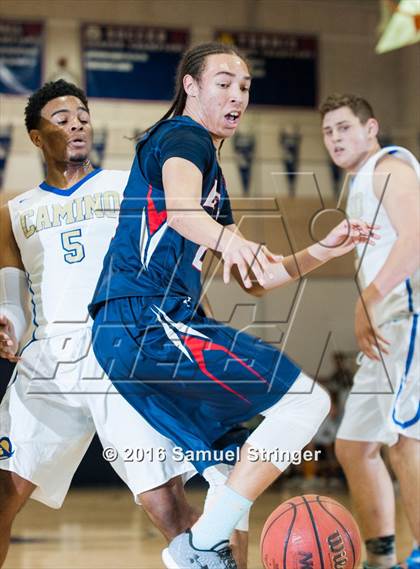 Thumbnail 3 in Beyer vs. El Camino Real (Modesto Christian Holiday Hoops Classic) photogallery.