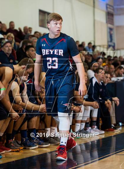 Thumbnail 1 in Beyer vs. El Camino Real (Modesto Christian Holiday Hoops Classic) photogallery.