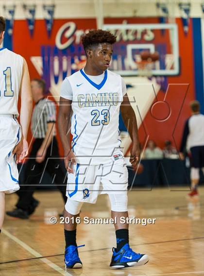 Thumbnail 3 in Beyer vs. El Camino Real (Modesto Christian Holiday Hoops Classic) photogallery.