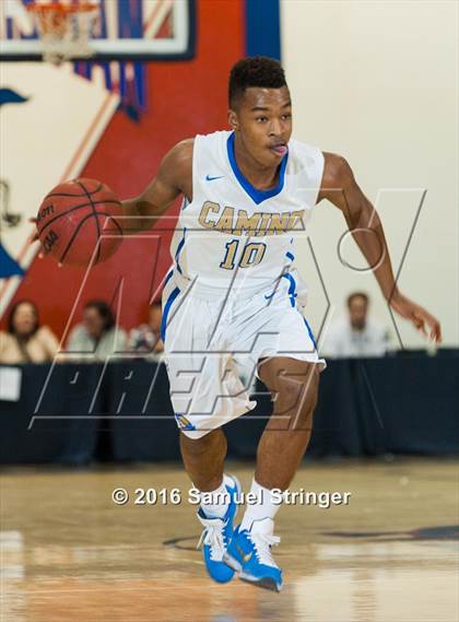 Thumbnail 3 in Beyer vs. El Camino Real (Modesto Christian Holiday Hoops Classic) photogallery.