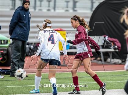 Thumbnail 2 in Allen vs Rowlett (Wylie ISD Andie Studley Memorial) photogallery.