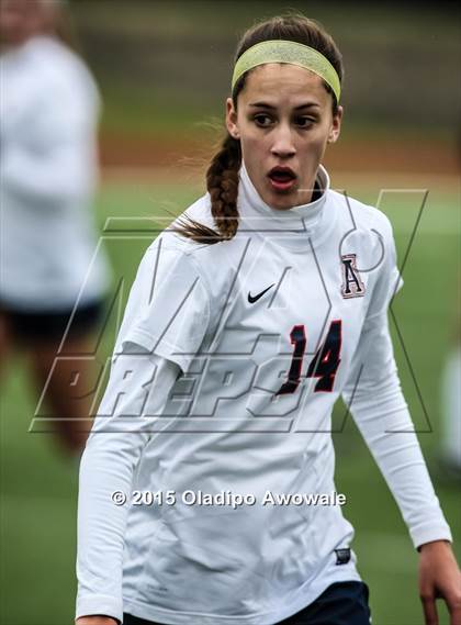 Thumbnail 2 in Allen vs Rowlett (Wylie ISD Andie Studley Memorial) photogallery.