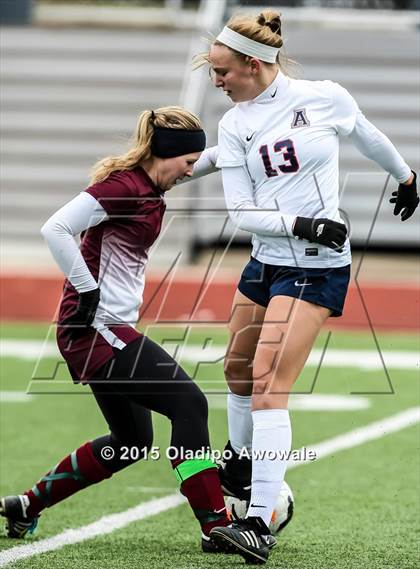 Thumbnail 2 in Allen vs Rowlett (Wylie ISD Andie Studley Memorial) photogallery.