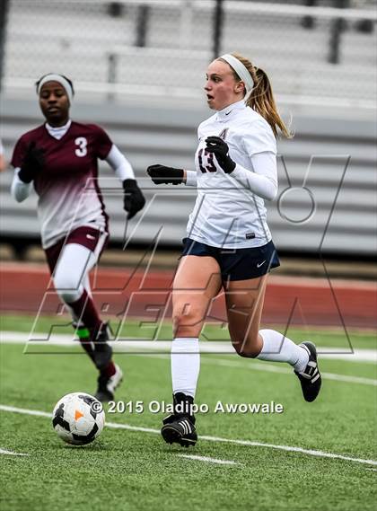Thumbnail 2 in Allen vs Rowlett (Wylie ISD Andie Studley Memorial) photogallery.