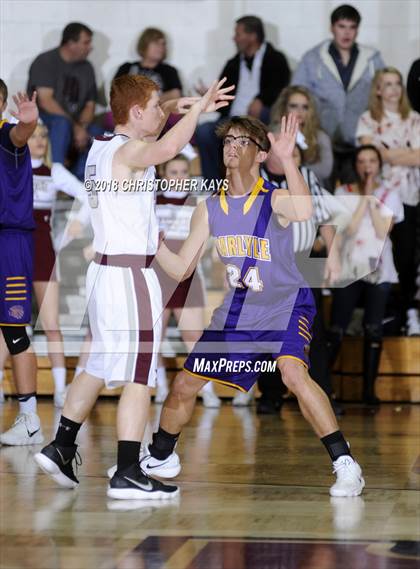 Thumbnail 2 in Carlyle vs Benton (Benton Invitational Tournament) photogallery.