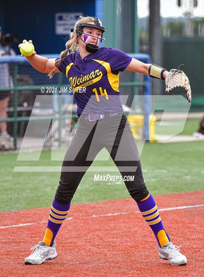 Thumbnail 3 in Weimar vs Thrall (UIL 2A Regional Semifinal Playoff) photogallery.