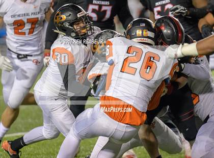 Thumbnail 1 in Imhotep Charter vs. Cathedral Prep (PIAA Class 4A Final) photogallery.