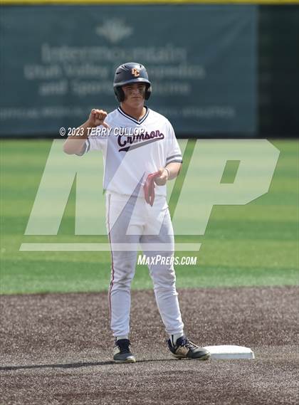 Thumbnail 2 in Green Canyon vs. Crimson Cliffs (UHSAA 4A Bracket Play) photogallery.