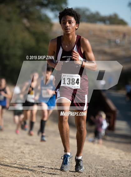 Thumbnail 1 in CIF Sac-Joaquin Section Cross Country Championships (D4&5 Boys) photogallery.