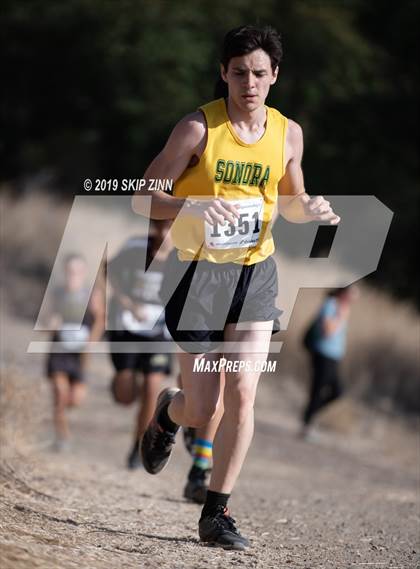 Thumbnail 1 in CIF Sac-Joaquin Section Cross Country Championships (D4&5 Boys) photogallery.